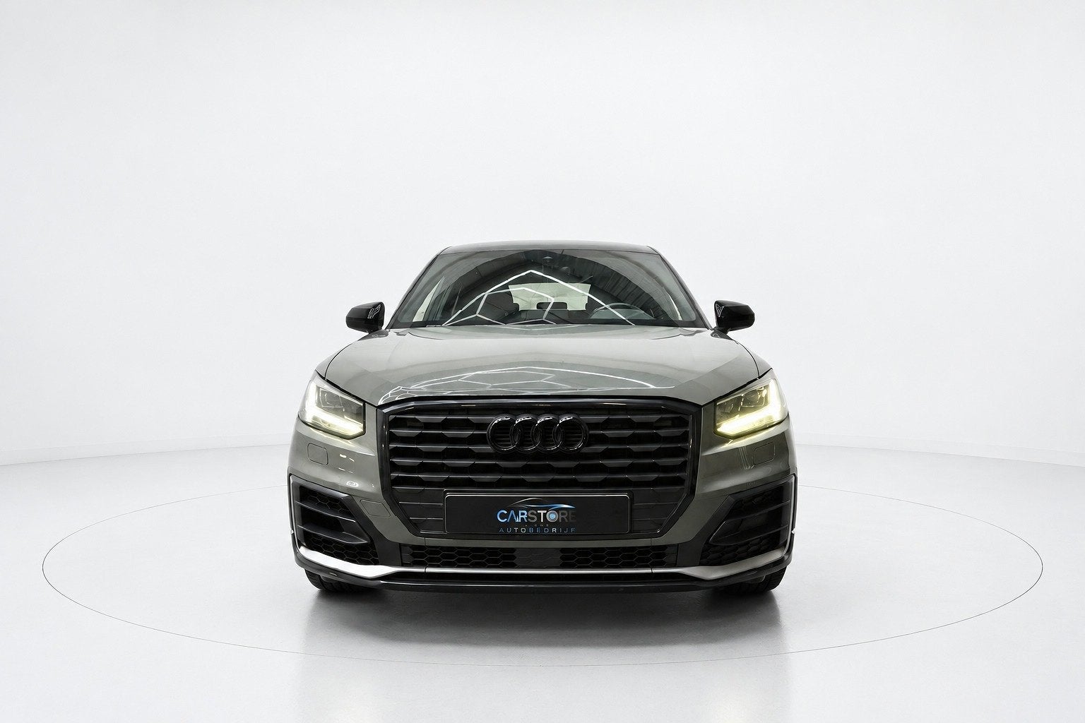 Audi Q2 1.4 TFSI CoD 2x S LINE VIRTUAL NARDO GREY LEER NAP, Auto's, Gebruikt, 4 cilinders, 150 pk, SUV of Terreinwagen