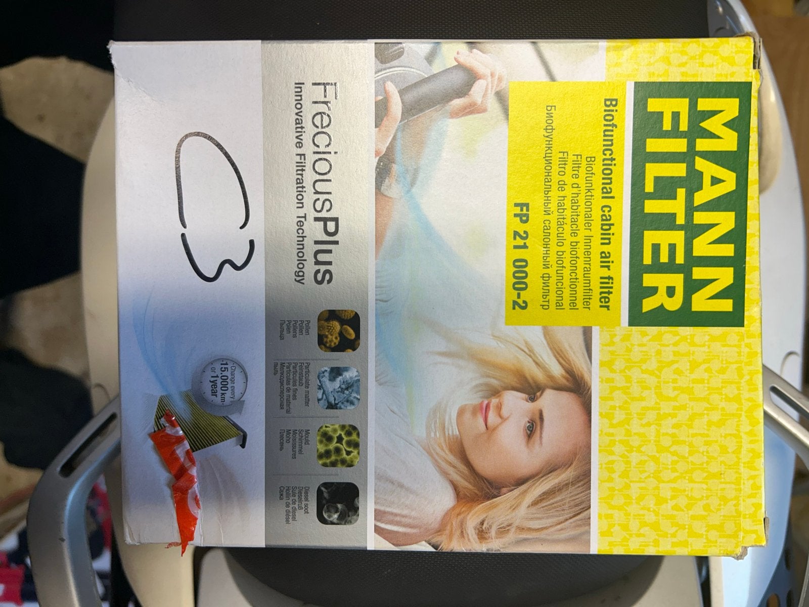 MANN-FILTER FP21000-2 Interieurfilter / Pollenfilter - Nieuw, Ophalen of Verzenden, Nieuw, Overige automerken