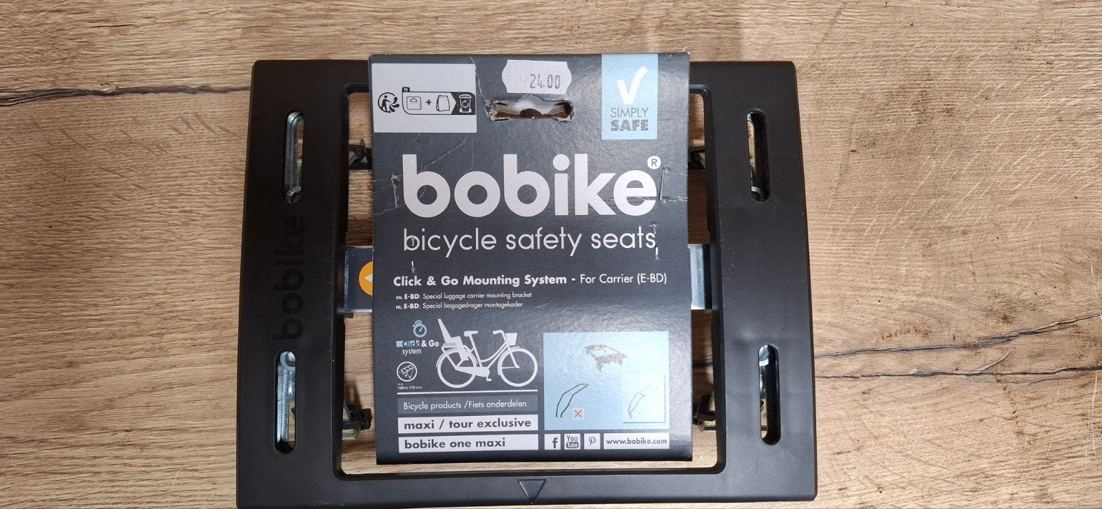 Bobike fietsstoeltje drager (verkeerd gekocht), Fietsen en Brommers, Ophalen, Nieuw, Bobike