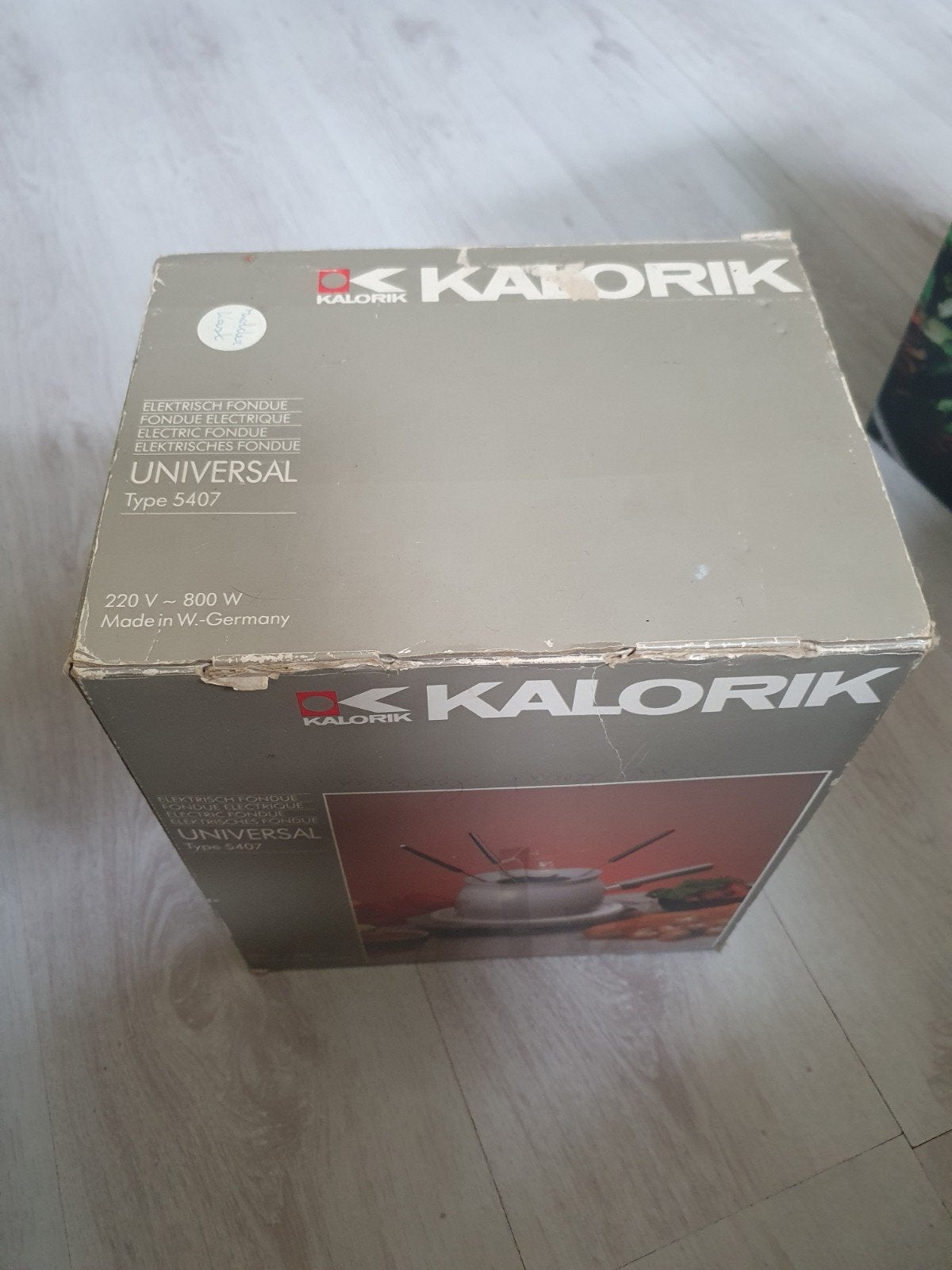 Kalorik Elektrische Fonduepan - Type 5407, Witgoed en Apparatuur, Fonduesets, Ophalen, Gebruikt, Elektrisch, Fonduepan