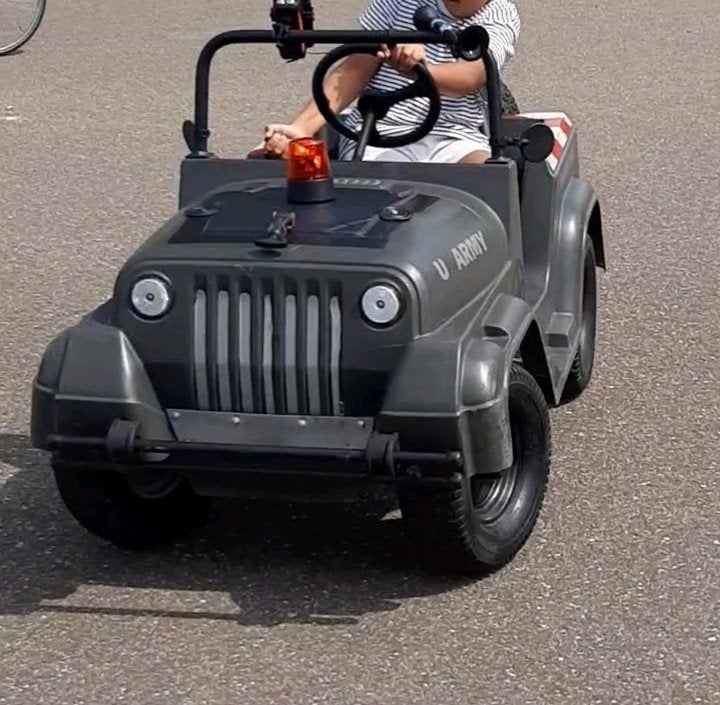 Mammoet 4x4 Skelter Jeep Model - Verstelbaar Zitje, Ophalen, Gebruikt