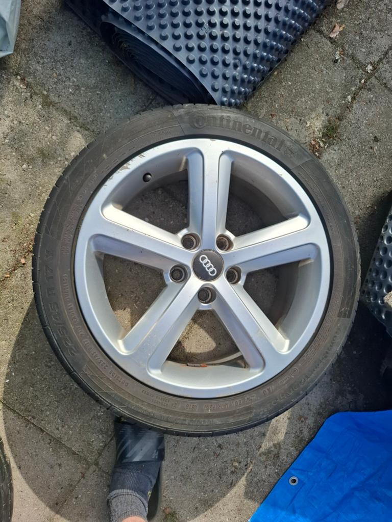 Audi A3 Velgen 17 inch, Auto-onderdelen, Ophalen, Overige, Gebruikt, Velg(en)