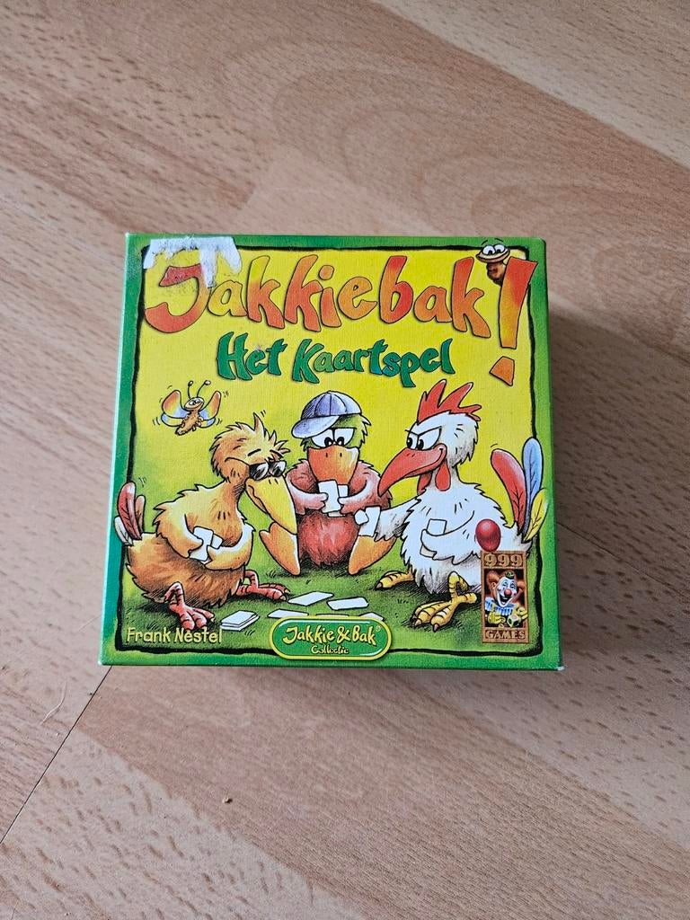 Jakkiebak! Het Kaartspel - Gebruikt, Vijf spelers of meer, Ophalen of Verzenden, Gebruikt, 999 Games