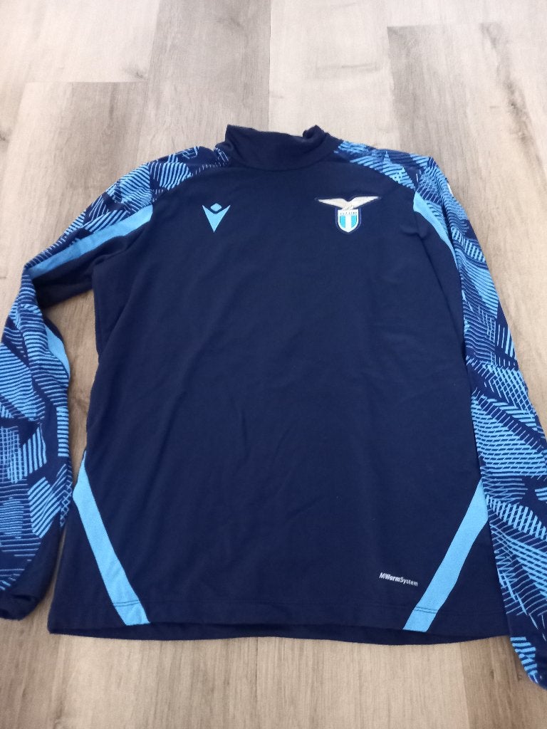 SS Lazio 1900 Macron trainingstrui maat S, Kleding | Heren, Blauw, Ophalen of Verzenden, Voetbal, Maat 46 (S) of kleiner