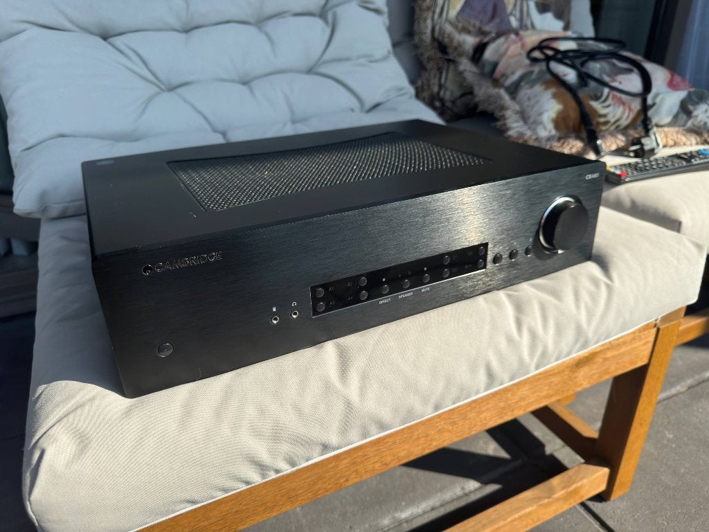 Cambridge Audio CXA80 Geïntegreerde Versterker - Zwart, Gebruikt, 60 tot 120 watt, Stereo, Ophalen