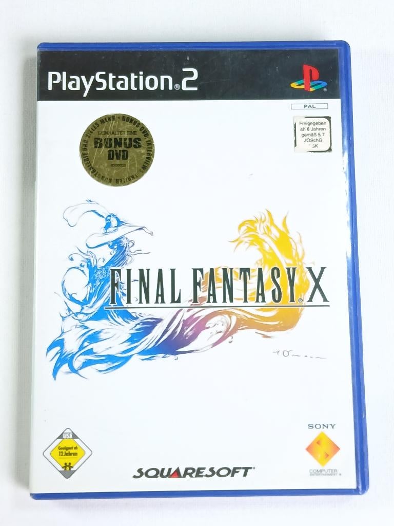 Final Fantasy X - PlayStation 2 - PS2 - PAL - Compleet - CIB, Sony Interactive Entertainment Network Europe Limited, Gebruikt