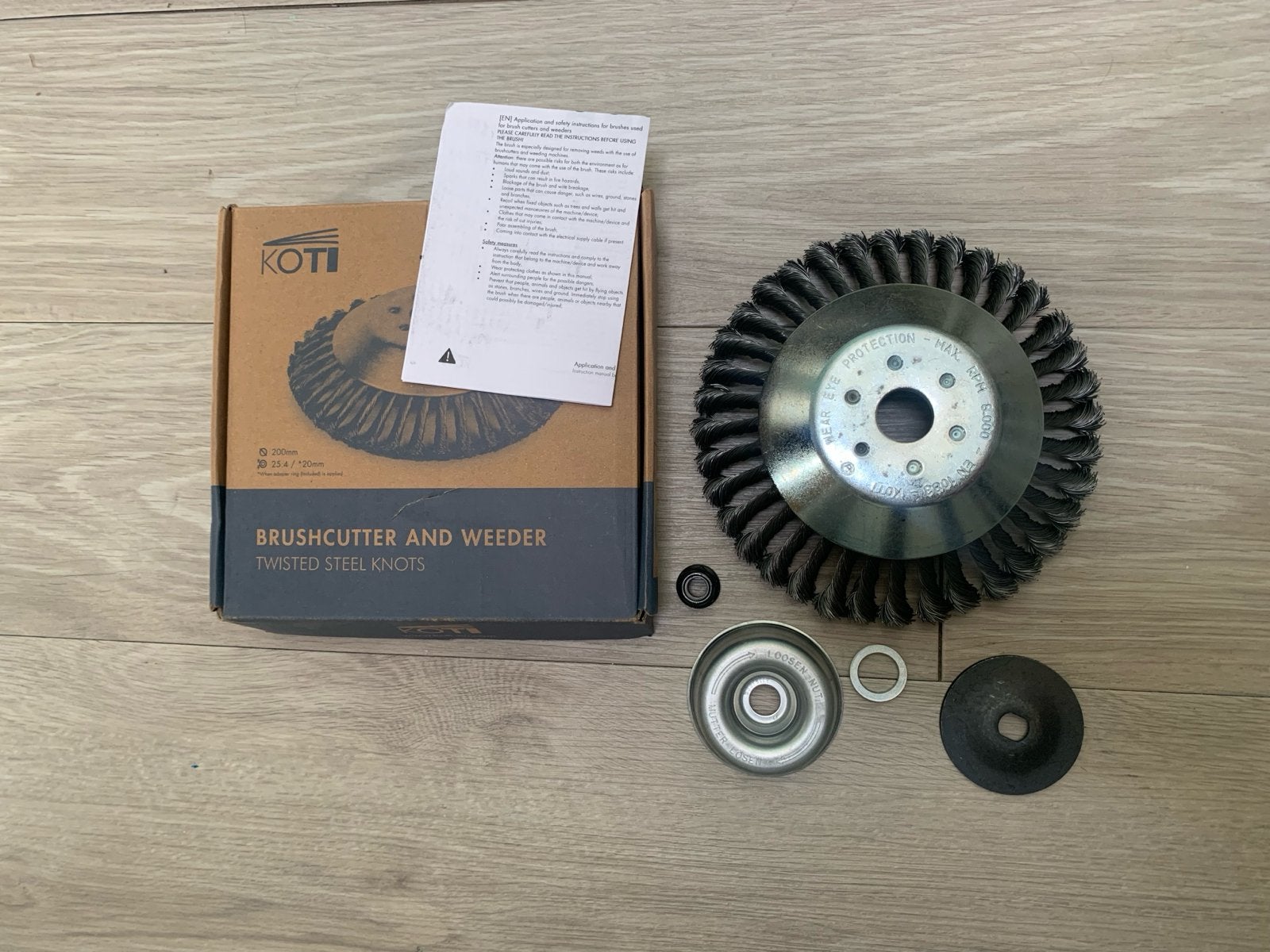 Koti Onkruidborstel voor Bosmaaier - Nieuw, Ophalen, Nieuw, Benzine