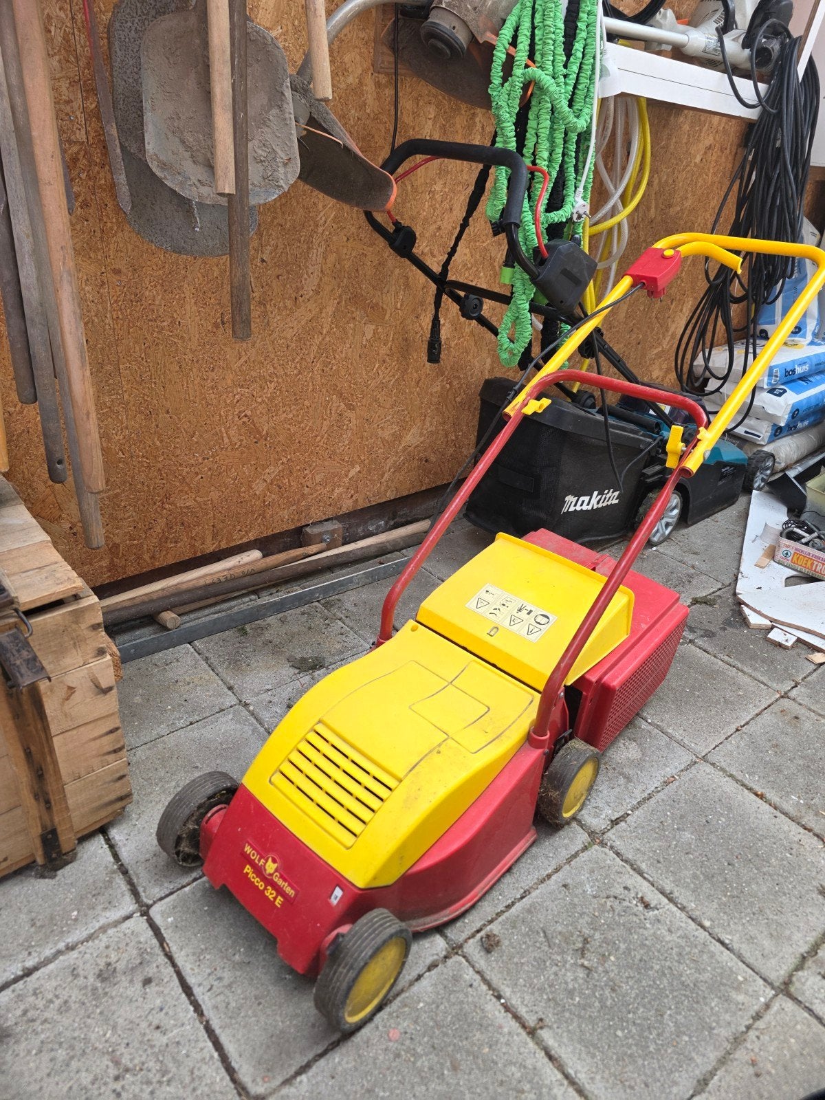 Wolf Garten Picco 32 E Elektrische Grasmaaier, Cirkelmaaier, Elektrische grasmaaier, Ophalen of Verzenden, 30 t/m 39 cm