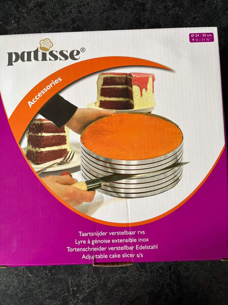 Patisse taartnijder - nieuw, Ophalen of Verzenden, Nieuw, Taarten, Bakvorm
