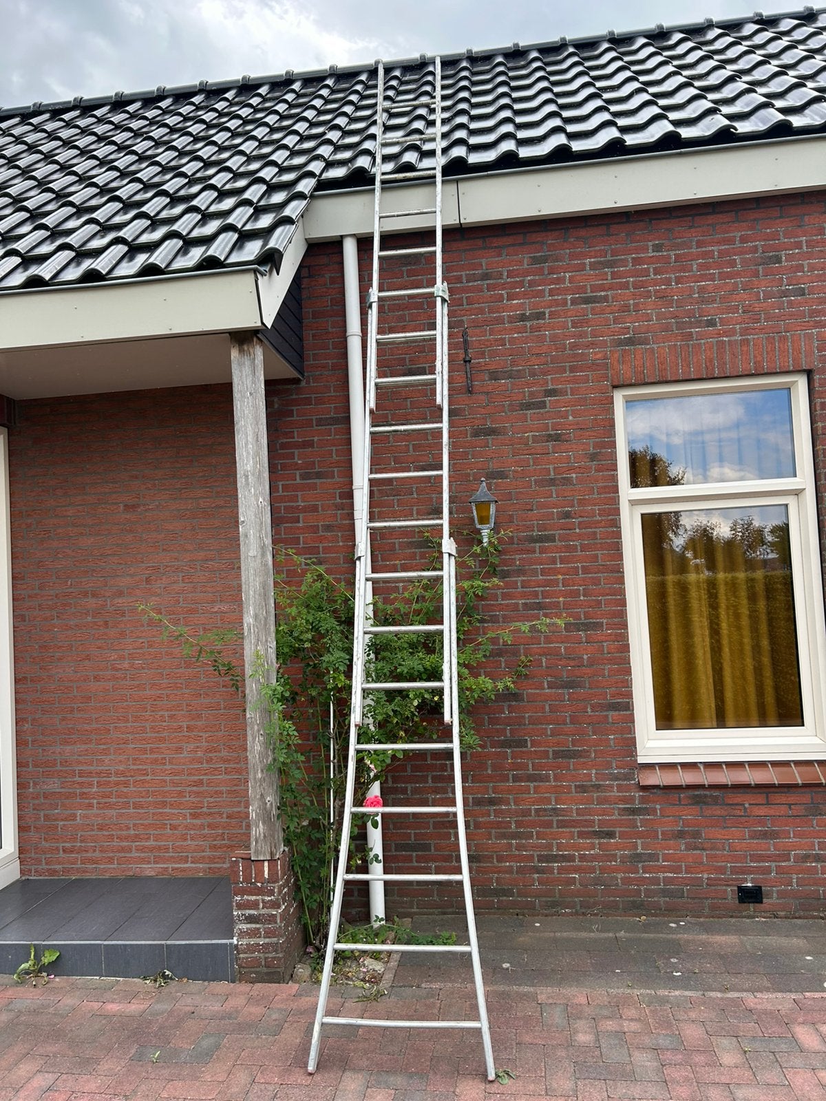 3 delige ladder max 550cm, Ophalen, Gebruikt, Ladder, 4 meter of meer