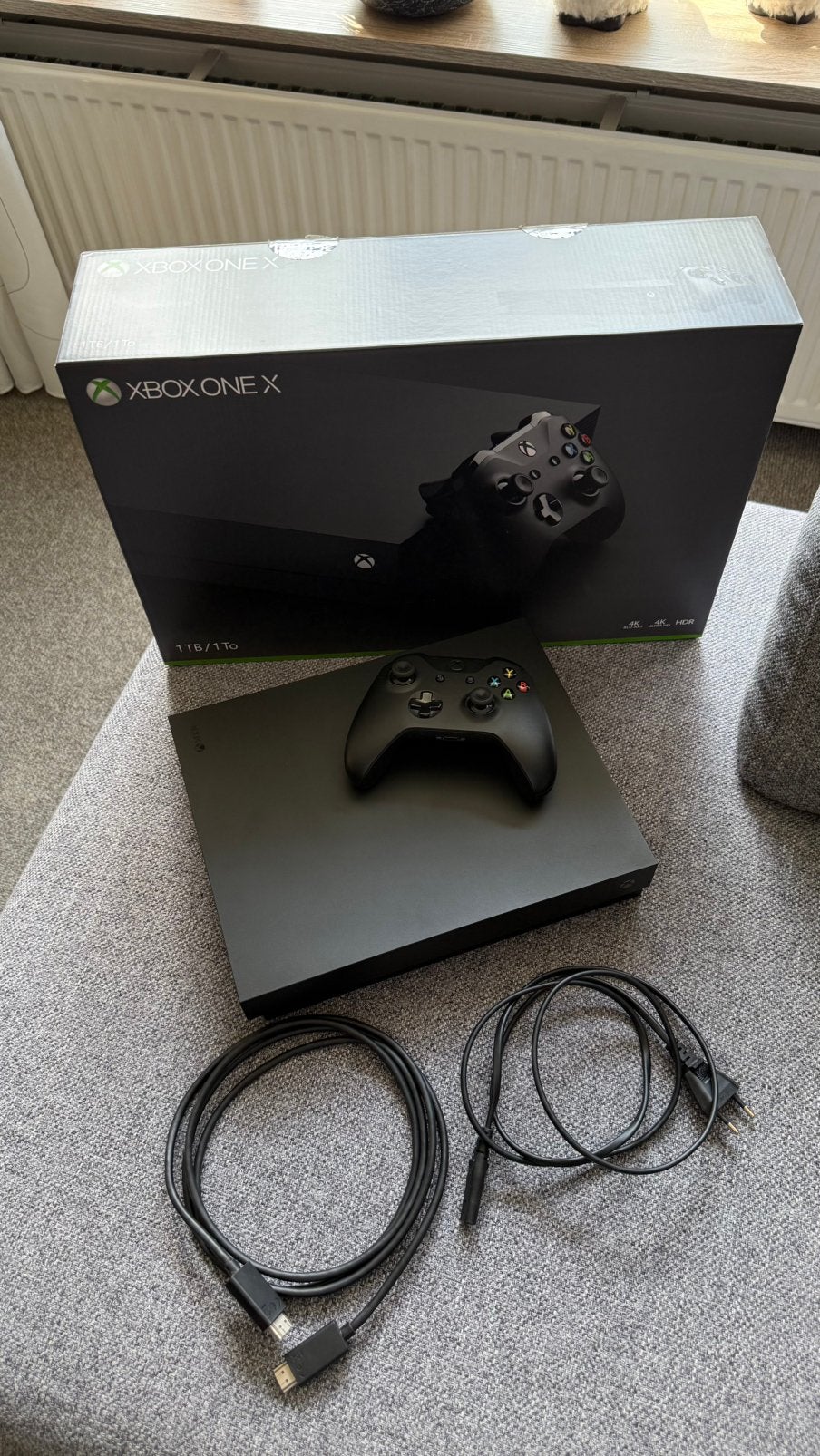 Xbox one X 1TB incl 1 controller, Ophalen, Zo goed als nieuw, 1 TB, Met 1 controller