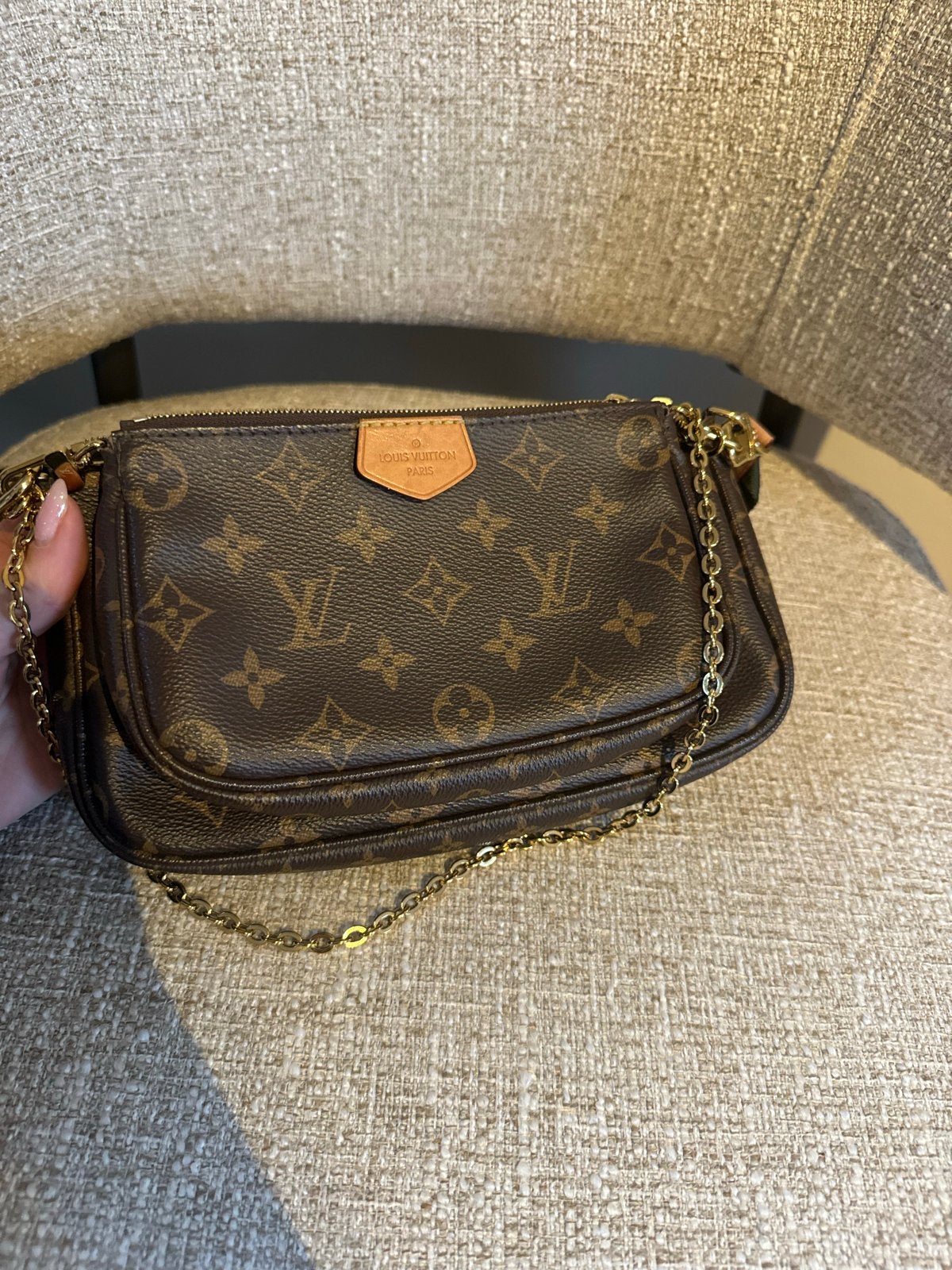 Originele Louis Vuitton Multi Pochette Accessoires, Sieraden, Tassen en Uiterlijk, Tassen | Damestassen, Ophalen of Verzenden