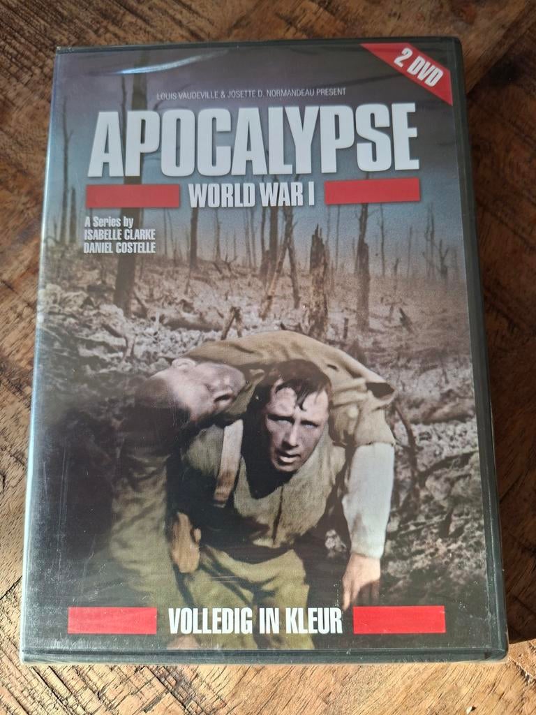 Apocalypse Wo1 in kleur 2 dvd set, Cd's en Dvd's, Dvd's | Documentaire en Educatief, Vanaf 16 jaar, Ophalen of Verzenden, Nieuw in verpakking