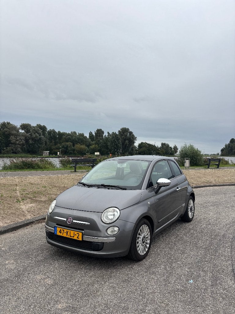 Fiat 500 1.2 Lounge Automaat met Panoramadak, Euro 5, Stof, 4 cilinders, Origineel Nederlands