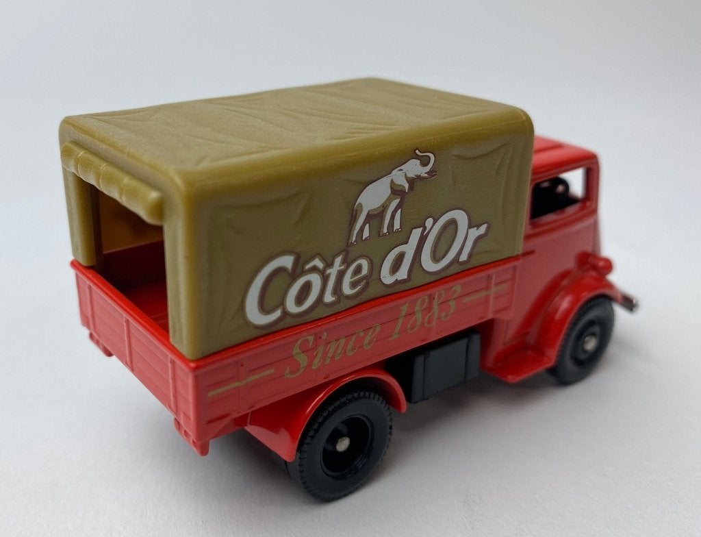 Atlas 1:43 Ford Fordson 7V - Cote Dor rood, Overige merken, -, Nieuw, Ophalen of Verzenden