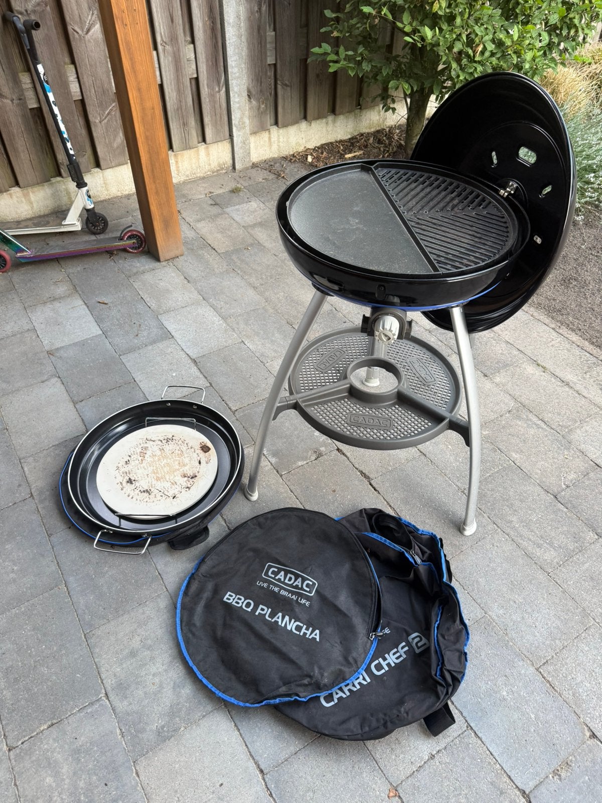 Skottelbraai Cadac 50, Ophalen, Zo goed als nieuw