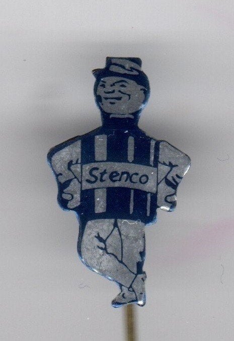 Speldje CHEMISCH TECHNISCH BUREAU STENCO HAARLEM (A8), Verzamelen, Speldjes, Pins en Buttons, Ophalen of Verzenden, Gebruikt, Overige onderwerpen