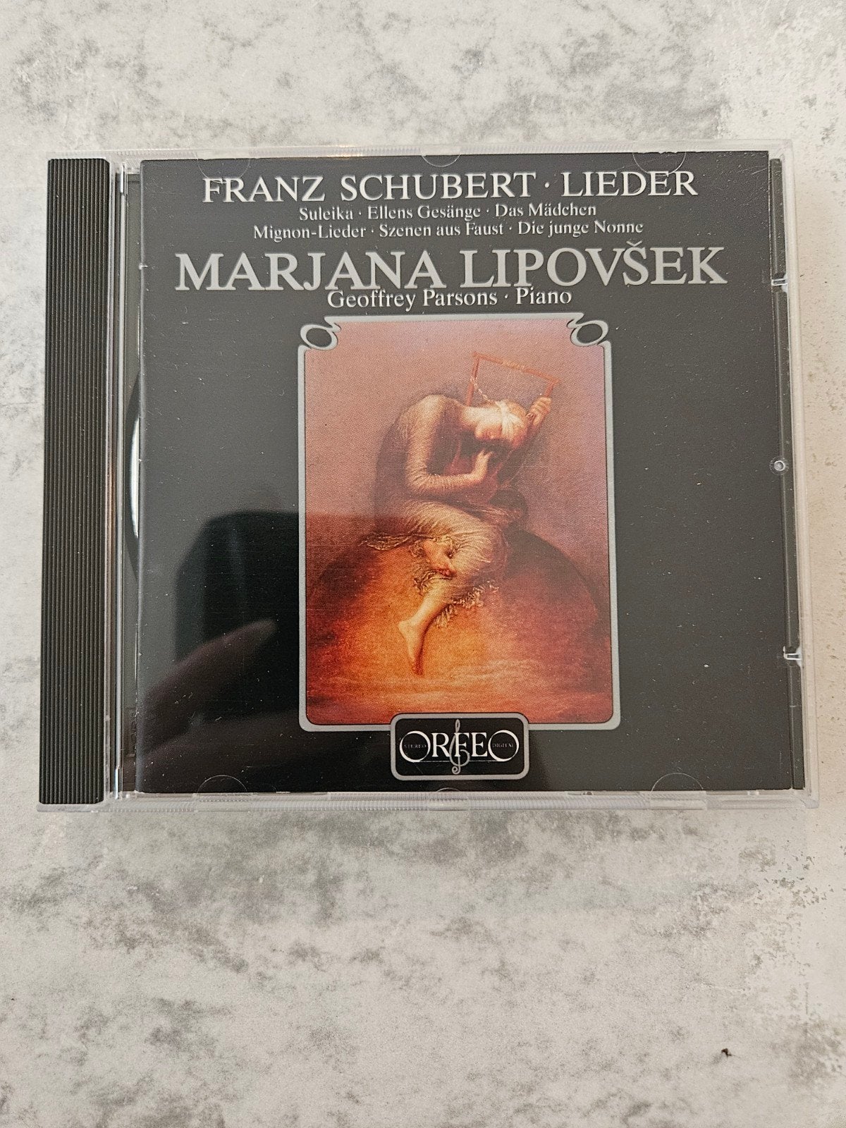 Franz Schubert · Lieder – Marjana Lipovšek & Geoffrey Parson, Ophalen of Verzenden, Romantiek, Zo goed als nieuw, Vocaal