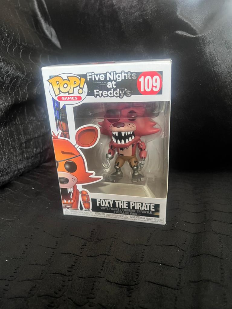 Funko Pop Five nights at Freddy’s: Foxy the pirate nr. 109, Ophalen of Verzenden, Nieuw