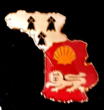 Shell (Bretagne) pin, Verzamelen, Verzenden, Nieuw, Merk, Speldje of Pin