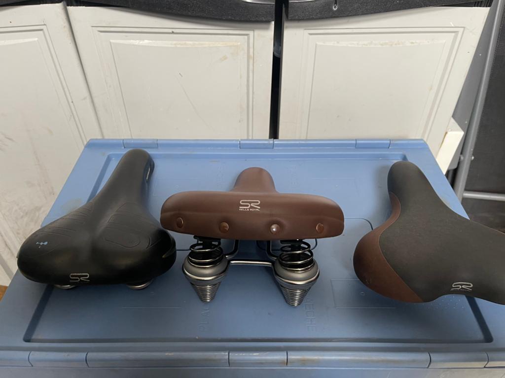 Selle Royal fietszadels - diverse modellen, Fietsen en Brommers, Fietsonderdelen, Gebruikt, Kunststof, Ophalen of Verzenden, Zadel