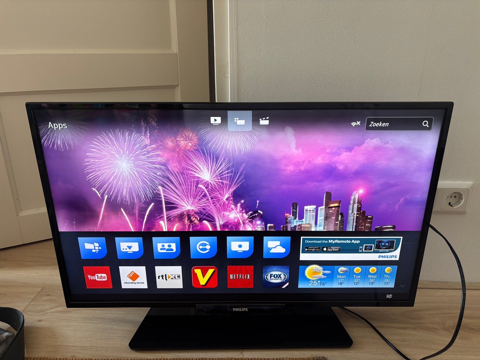 Philips 32PFK5300/12 - 32 inch LED TV, Audio, Tv en Foto, Televisies, Zo goed als nieuw, 80 tot 100 cm, Philips, 50 Hz, Ophalen