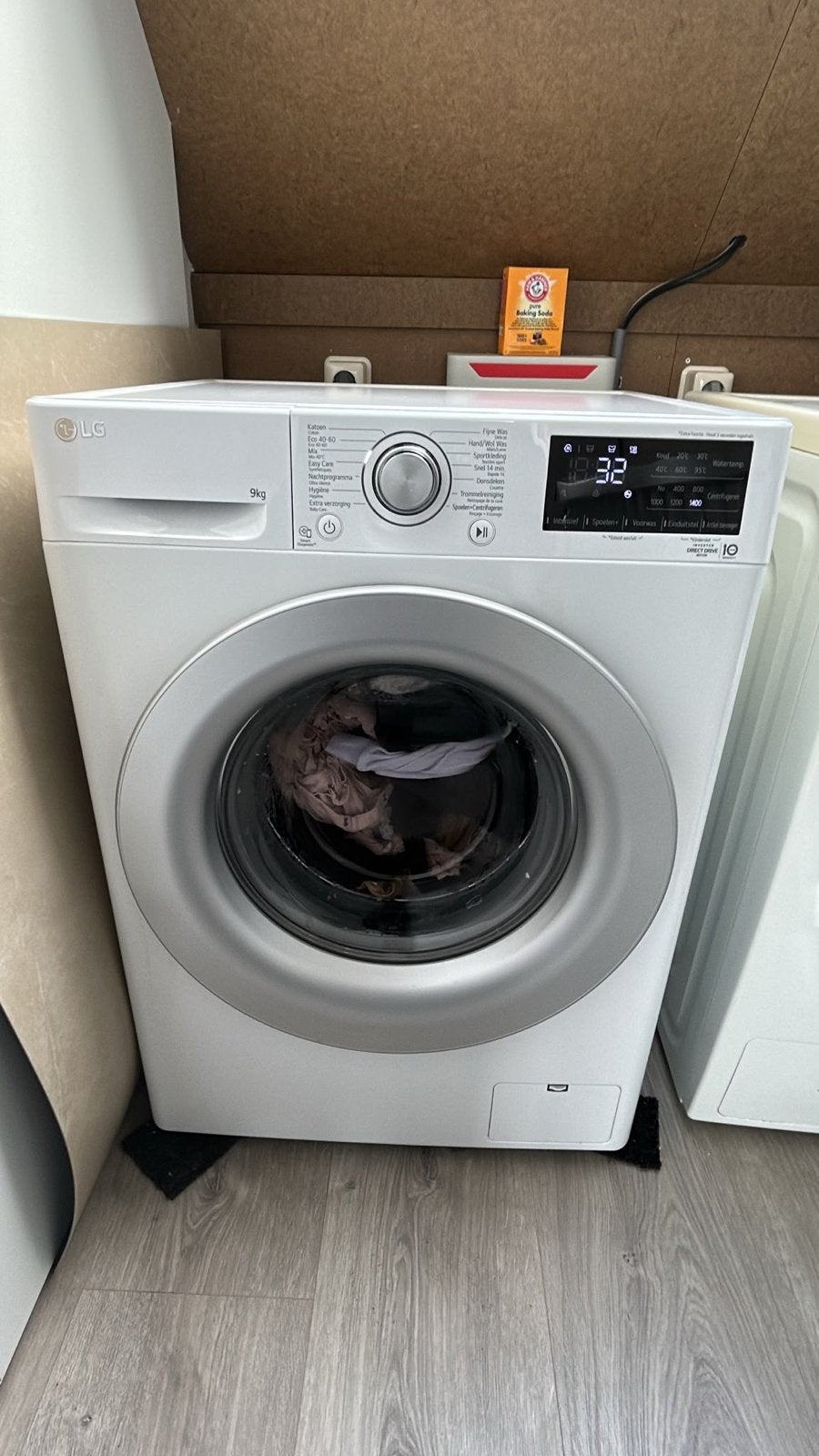 LG Wasmachine 9 KG - Nette Staat, Witgoed en Apparatuur, 1200 tot 1600 toeren, 8 tot 10 kg, Ophalen of Verzenden, Zo goed als nieuw