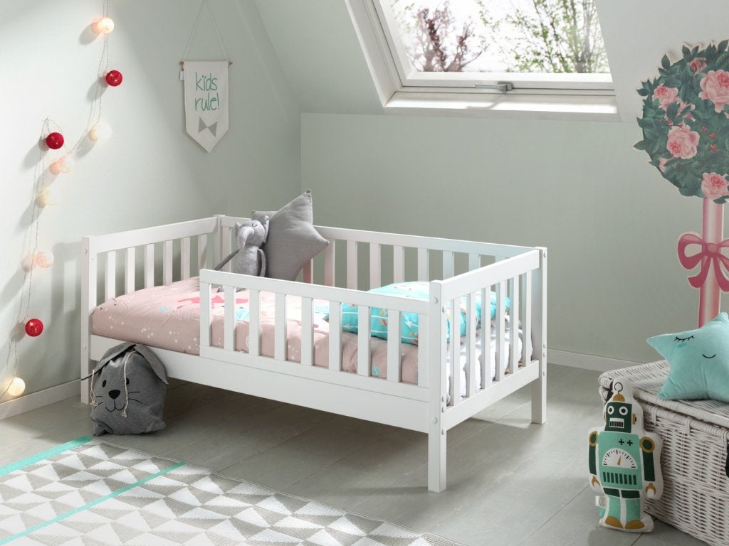 Peuterbed Toddler 70 wit, Kinderen en Baby's, Kinderkamer | Bedden, Niet ingevuld, Niet ingevuld, Niet ingevuld