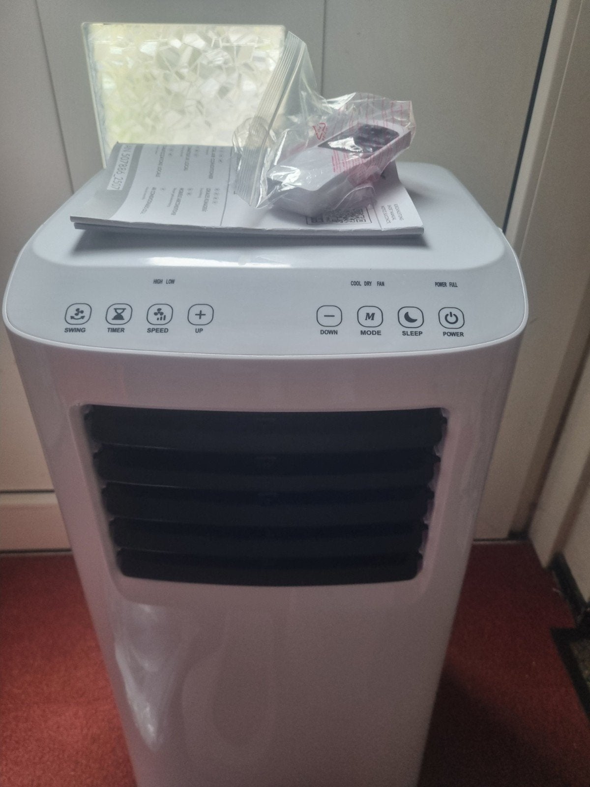 ZGAN mobiele airco Tronic 7000 BTU met garantie, Witgoed en Apparatuur, Ophalen, Minder dan 60 m³, Timer, 3 snelheden of meer