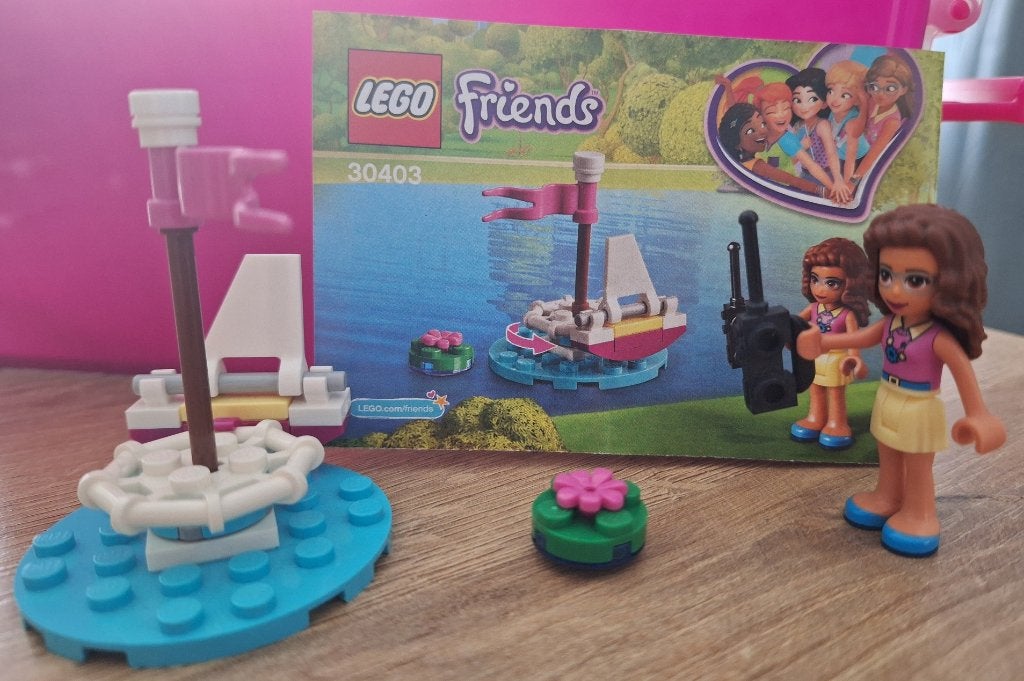 30403 Lego friends Olivia met op afstand bestuurbare boot, Lego, Friends, Ophalen of Verzenden, Zo goed als nieuw