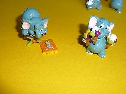 8 Ferrero Funny Fanten figuurtjes vakantie 1995,kan op taart, Verzenden, Zo goed als nieuw