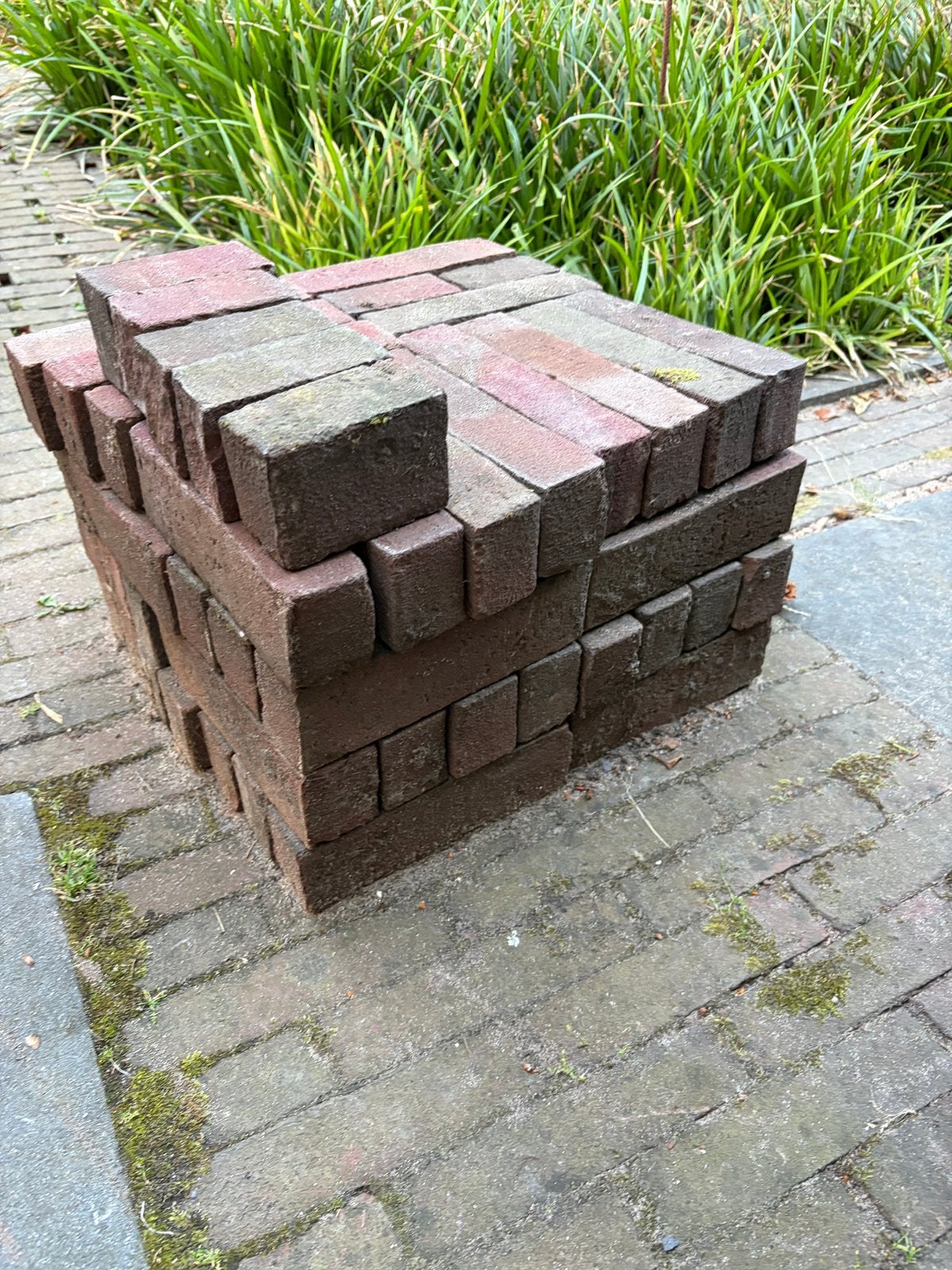 Mooie gebakken waaltjes, Ophalen, Gebruikt, Klinkers, Minder dan 5 m²