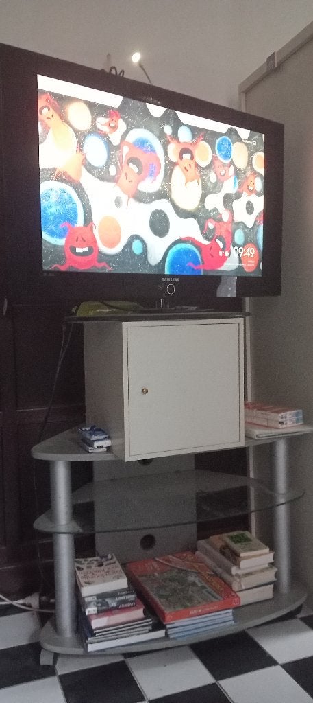 Samsung TV 37 inch (94 cm) LCD-scherm met 16:9-formaat € 30, Ophalen, Gebruikt, 50 Hz, 80 tot 100 cm