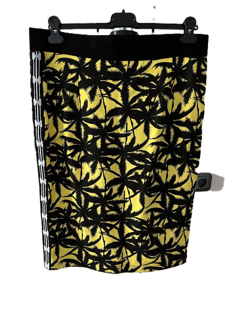 Nieuw Juffrouw Jansen Amsterdam rok Fiep XL yellowblack PALM, Verzenden, Juffrouw Jansen Amsterdam, Geel, Maat 42/44 (L)