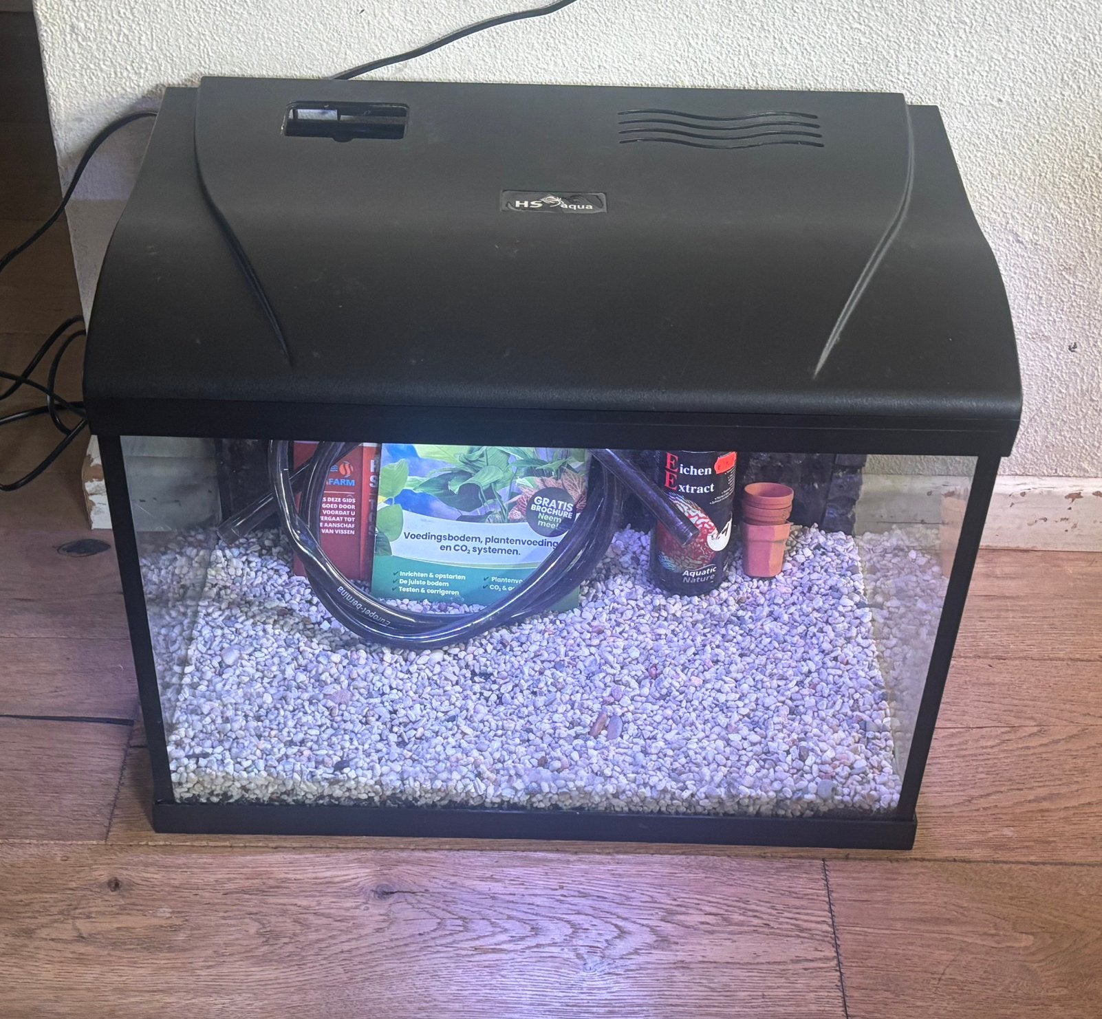 HS aquarium Aqua Platy 50 (50 liter) LED aquarium 35€, Gebruikt, HS Aqua, Ophalen of Verzenden, Leeg aquarium