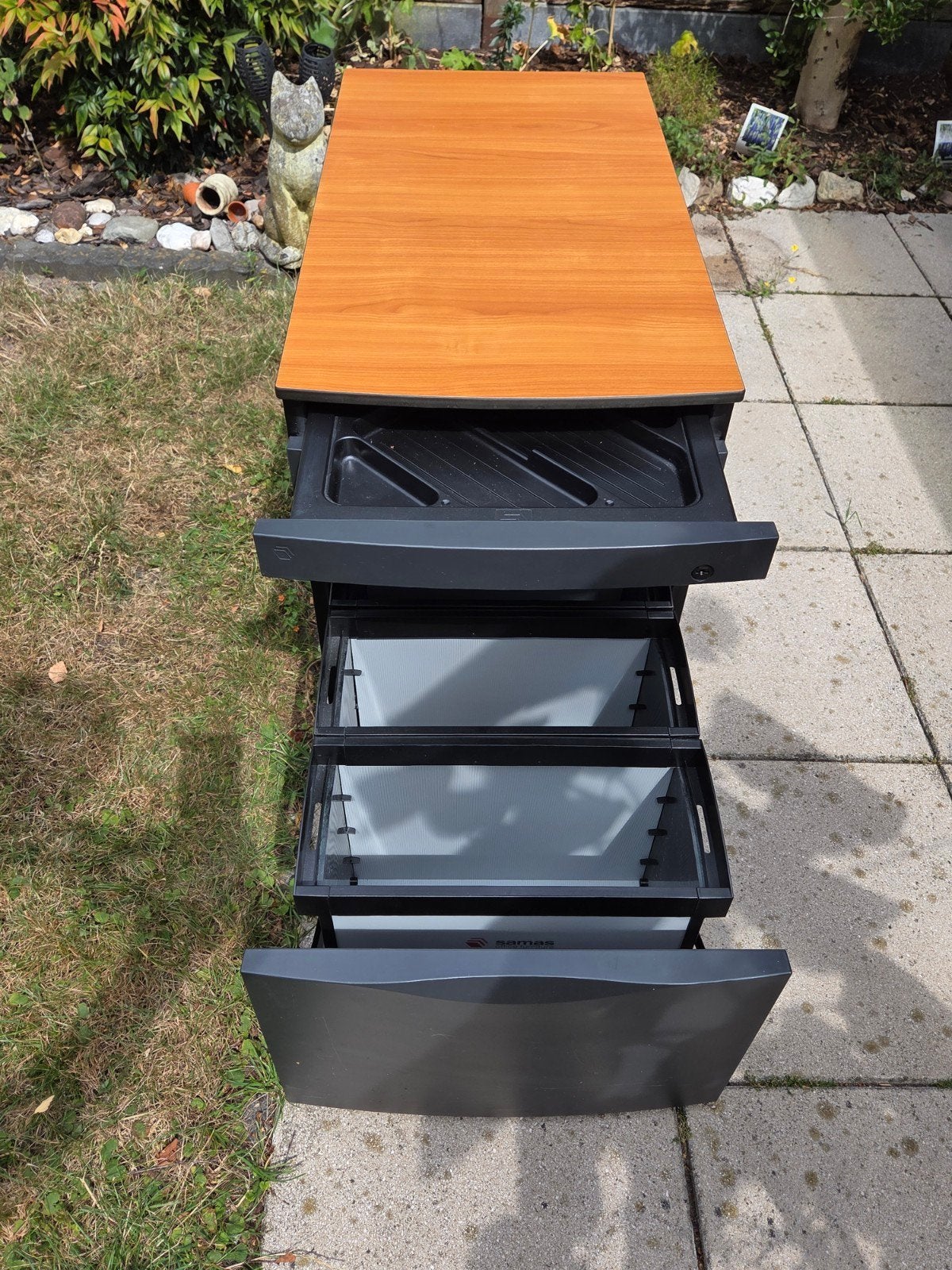 Samas dossier ladenkast met sleutel., Huis en Inrichting, Ophalen, Minder dan 50 cm, Zo goed als nieuw, Minder dan 100 cm