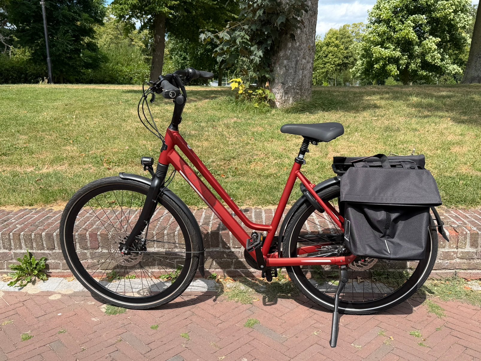 Gazelle Chamonix D8 damesfiets - frame 53 - kleur orange mat, Ophalen, 53 tot 56 cm, Versnellingen, Zo goed als nieuw