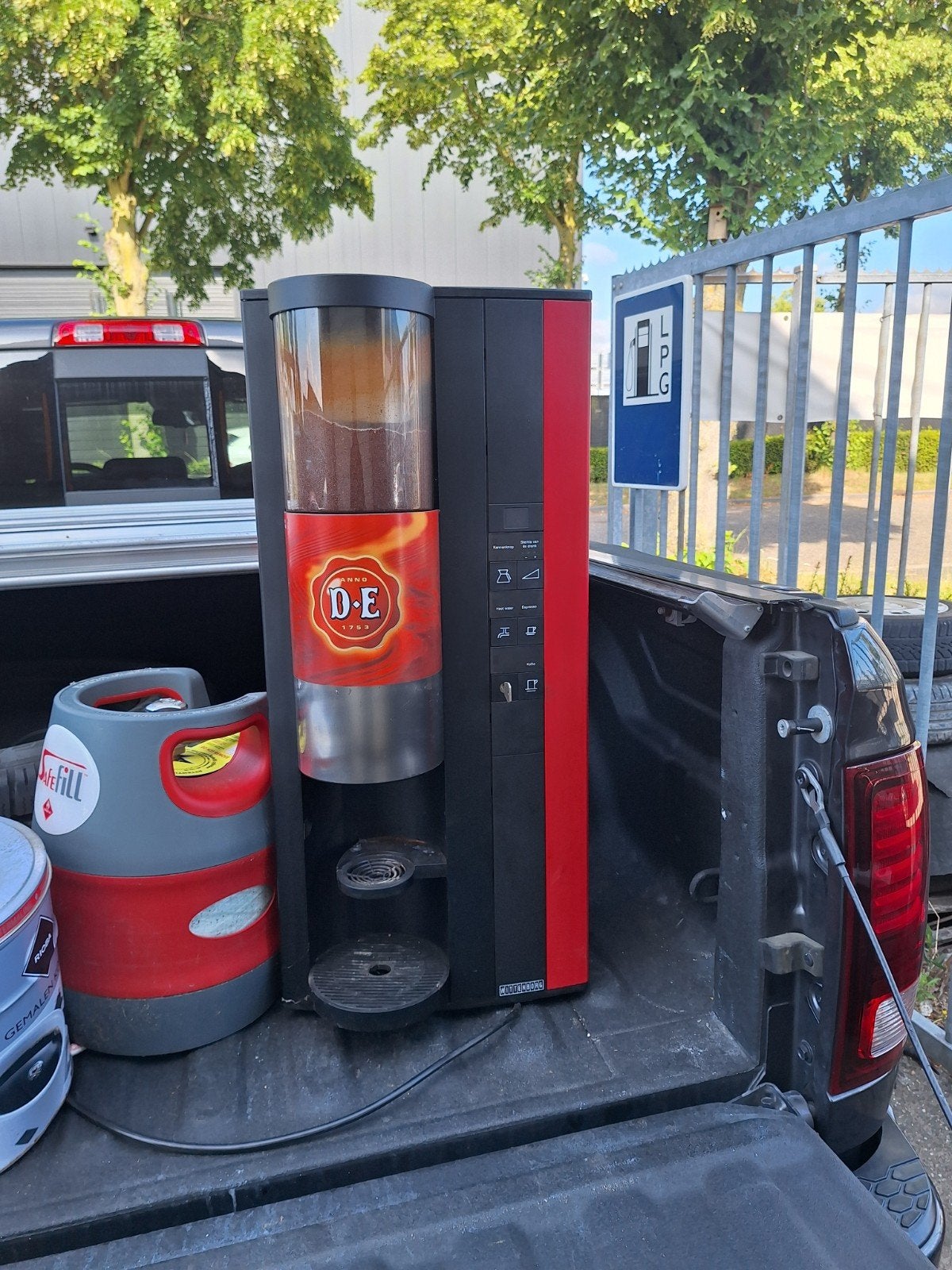 Douwe egberts Wittenborg FB 55 met 11 KG koffie, 10 kopjes of meer, Ophalen of Verzenden, Koffiemachine