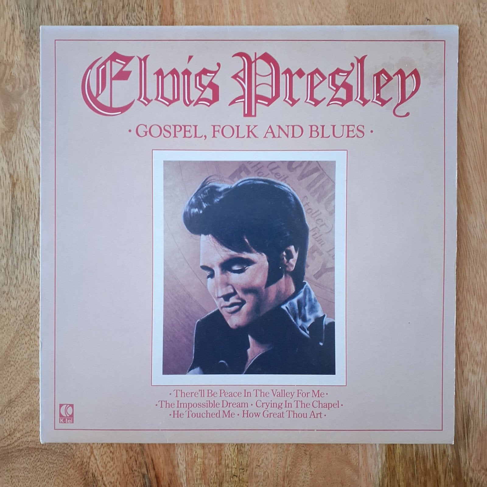Elvis Presley Gospel, Folk and Blues, LP, Gebruikt, Ophalen of Verzenden, Folk