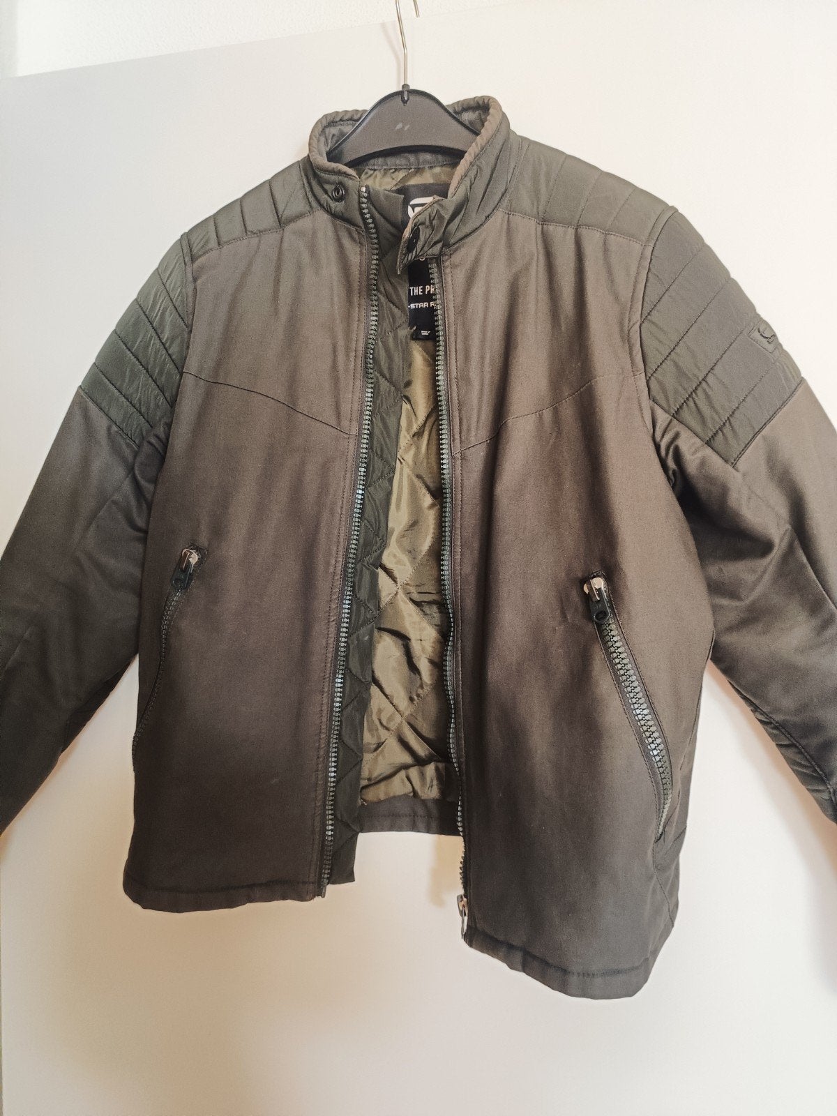 G-Star Raw winterjas maat S in donkergroen, G-Star Raw, Ophalen of Verzenden, Gedragen, Groen