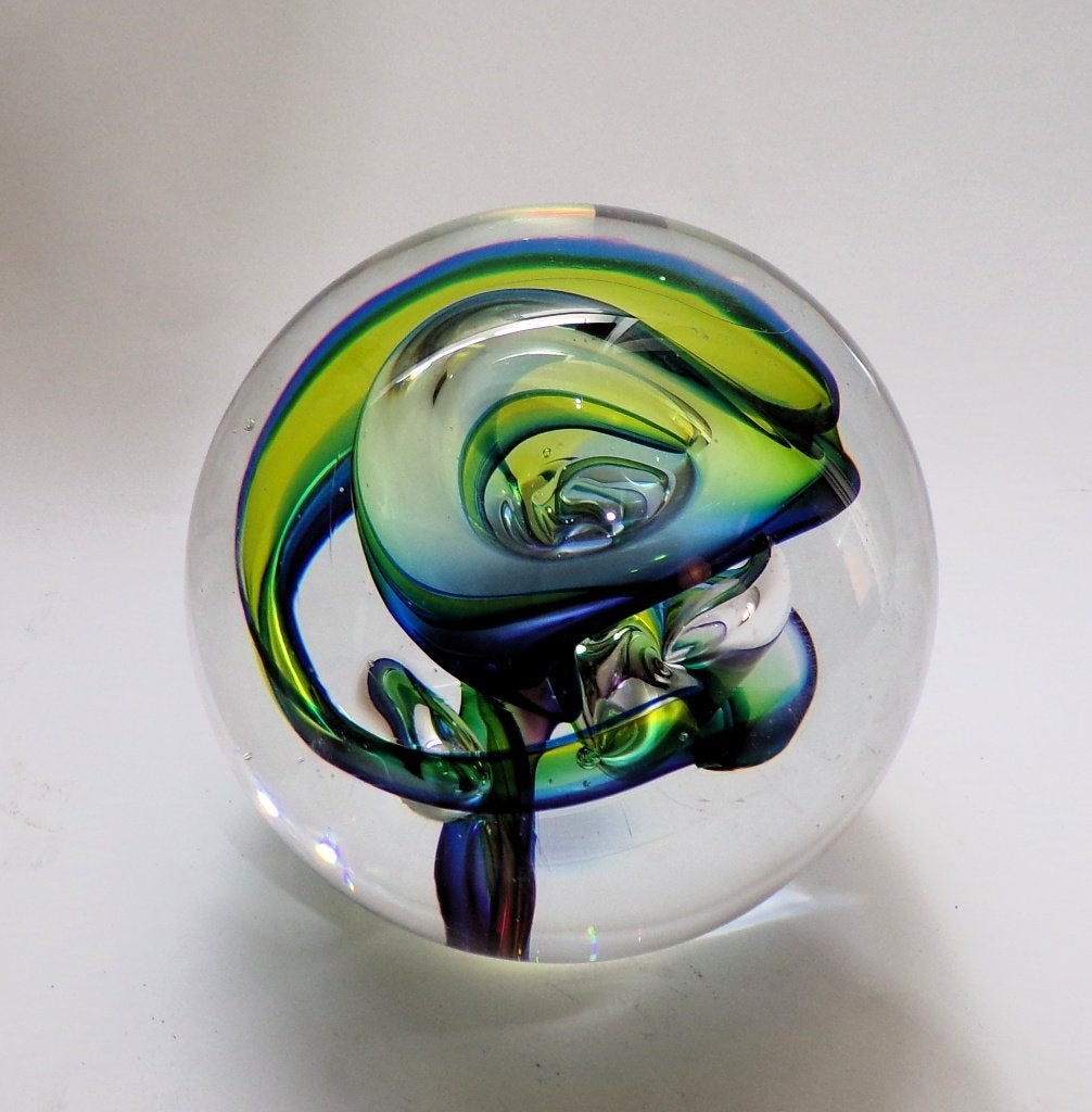 Siem van der Marel - glasobject Sphere, Ophalen of Verzenden