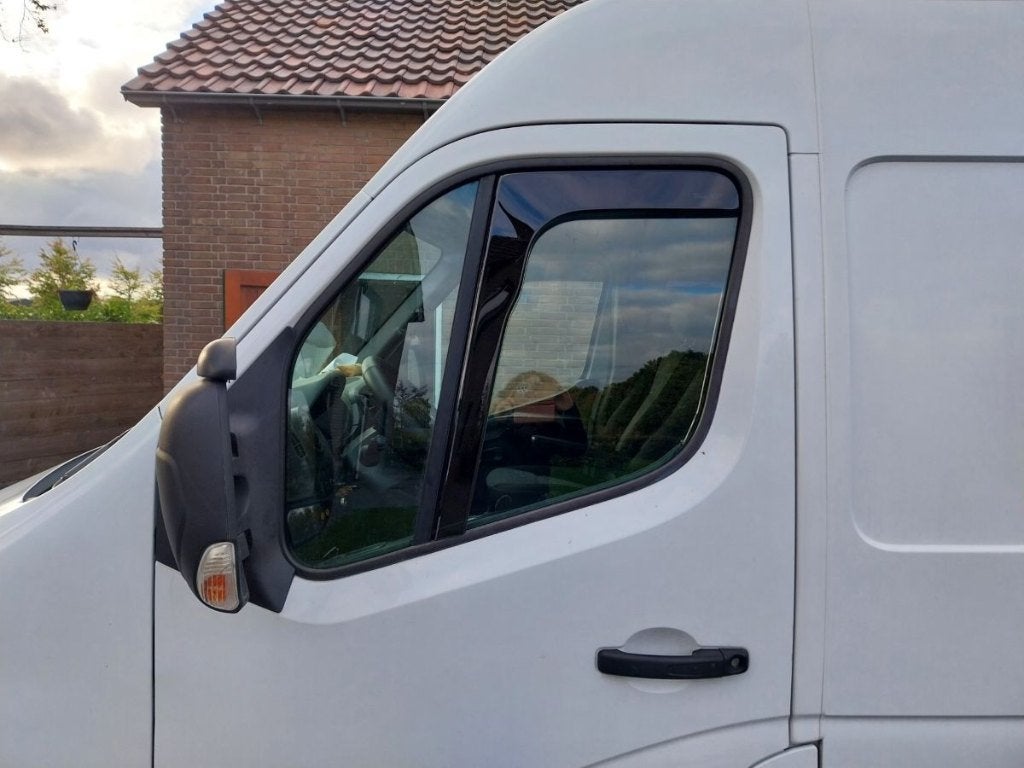 Renault Master zijwindschermen raamspoilers donkere fenders, Ophalen of Verzenden, Nieuw