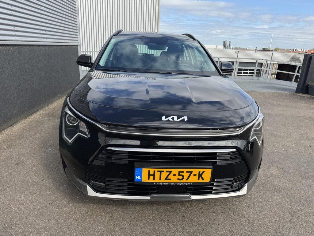 Kia Niro 1.6 GDi PHEV DynamicLine Plug-in NL-auto! BTW-auto,, Auto's, Kia, Gebruikt, Euro 6, Leder en Stof, Zwart