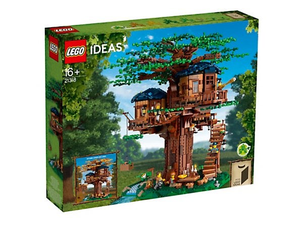 Lego Ideas Boomhut (21318) NIEUW, Ophalen, Inclusief accessoires, Lego, Nieuw