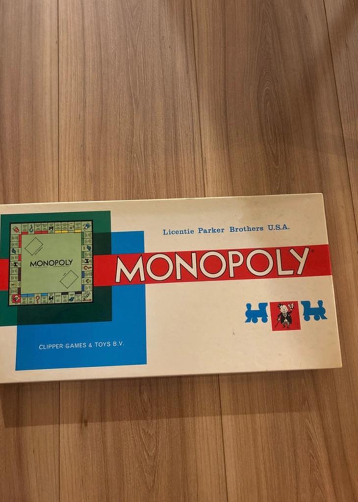 Antique Monopoly 1960s, Ophalen of Verzenden, Zo goed als nieuw