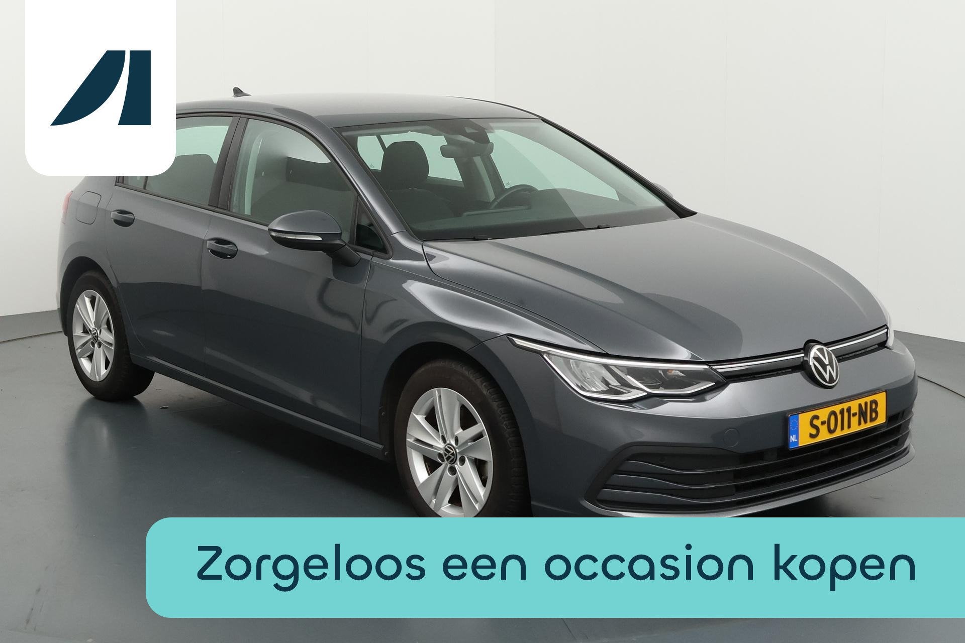 Volkswagen Golf 1.0 TSI Life Zuinige en Jonge Golf met Handg, Auto's, Voorwielaandrijving, Stof, Gebruikt, 620 kg