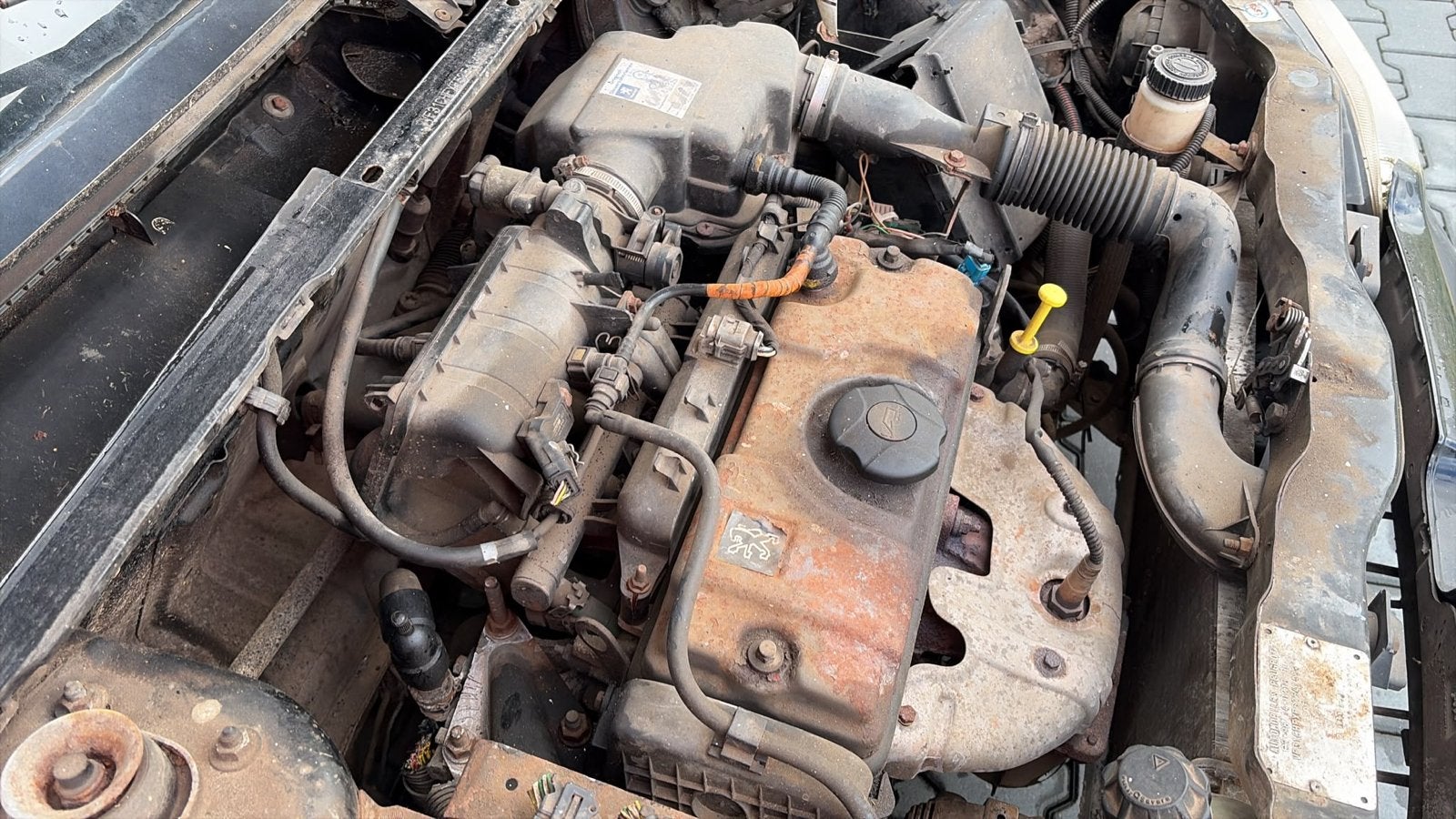 Peugeot 106 1.4 Motorblok met ECU en Interieurdelen, Auto-onderdelen, Ophalen, Gebruikt, Peugeot