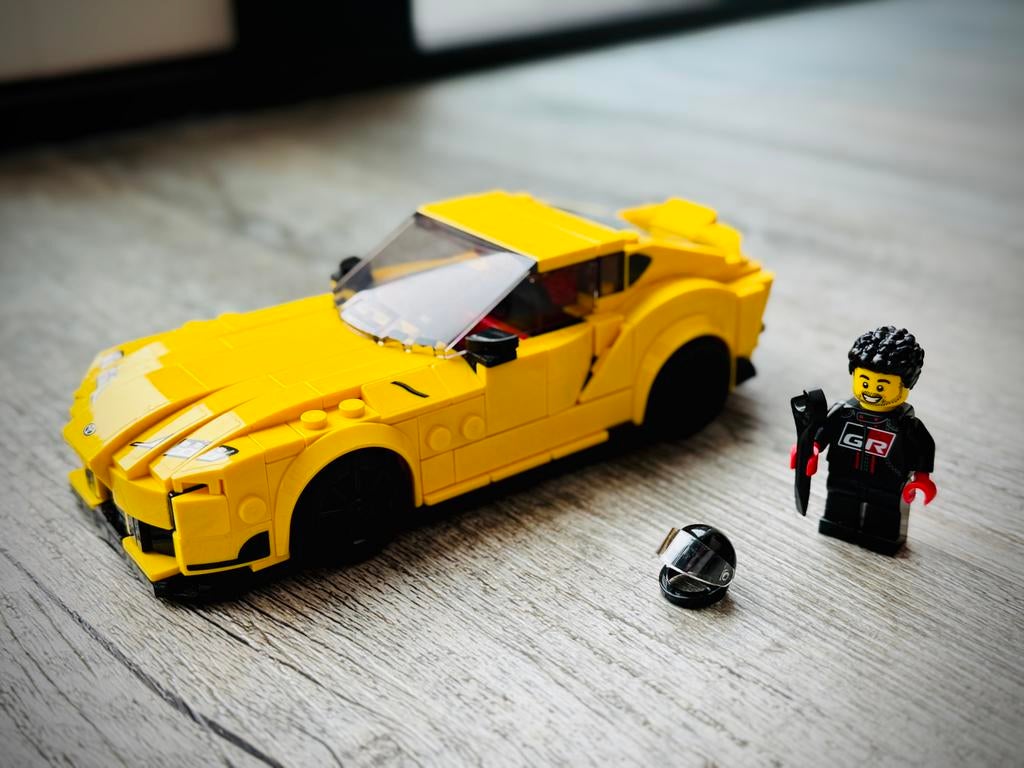 Lego Speed Champions Toyota GR Supra (76901) compleet, Lego, Zo goed als nieuw, Compleet, Complete set