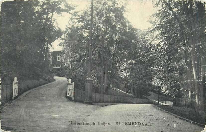 300-059-013 Bloemendaal Huize Hoogh Duijne, Verzenden, Voor 1920, Noord-Holland