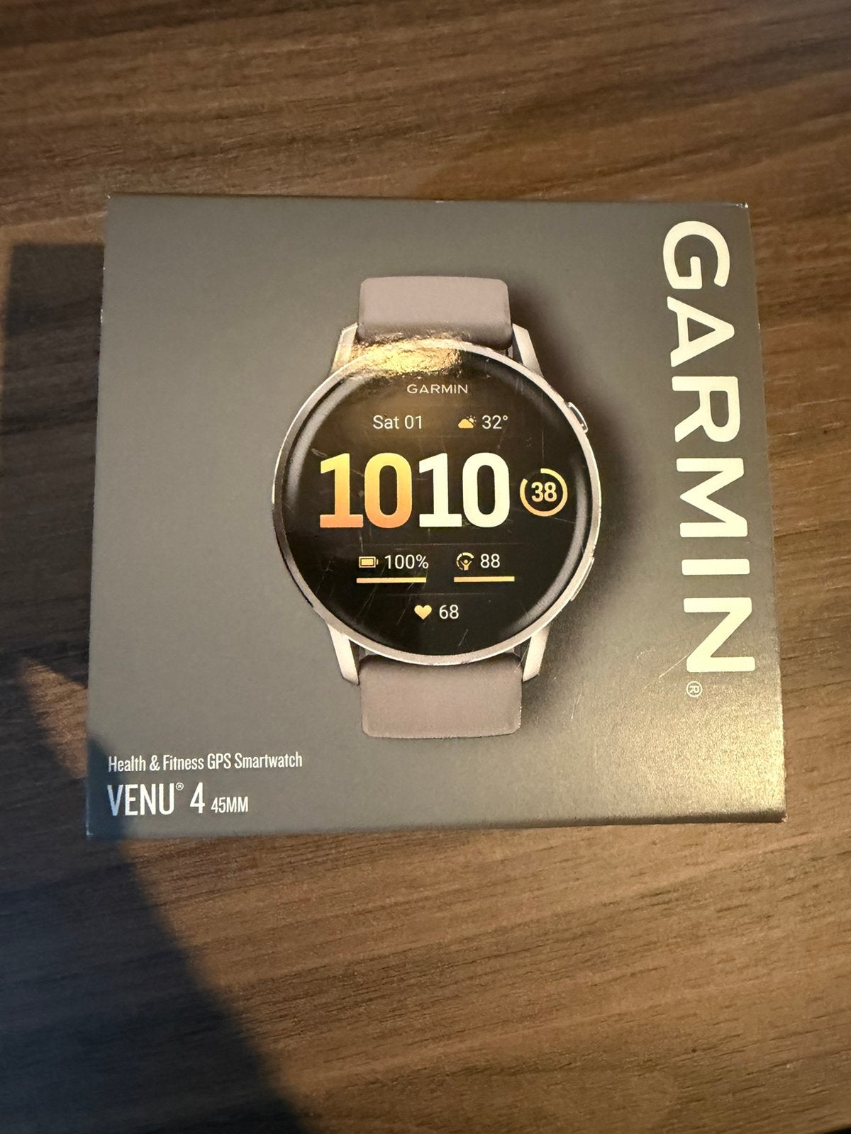 Garmin Venu 4 45mm Grijs, Ophalen of Verzenden, Zo goed als nieuw, Conditie, Grijs